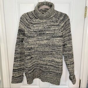 VINTAGE Campar Wool Cozy Long Knit Turtleneck Sweater Large
